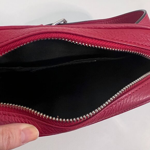 Rebecca Minkoff Red Leather Belt Bag Like New - Picture 3 of 4